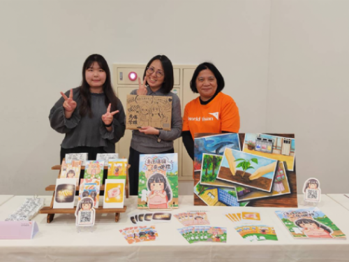 展望會資助童連兩年設計兒保教育活動主視覺，一台平板能圓夢！陪她一路創作、勇敢追夢